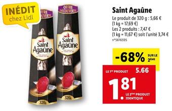 Lidl Saint agaûne saint agaûne offre