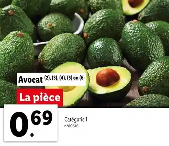 Lidl Avocat offre