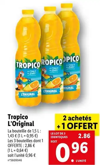 Tropico tropico l'original