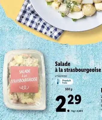 Lidl Salade à la strasbourgeoise offre