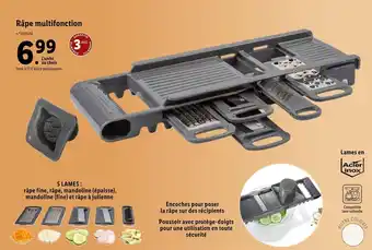 Lidl Râpe multifonction offre