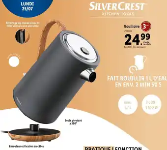 Lidl Silver crest bouilloire offre