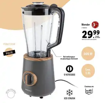 Lidl Silver crest blender offre