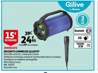 Enceinte Lumineuse Q1169 BT