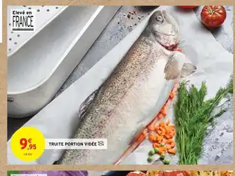 Intermarché Truite Portion Vidée offre