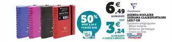 Super U Agenda Scolaire Iderama Clairefontaine 12 X 17 Cm offre