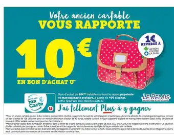 Super U Ma Carte U offre
