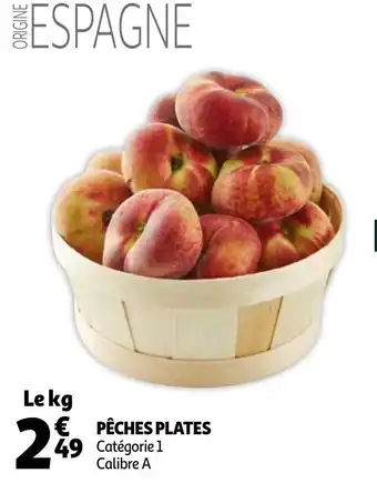 Auchan Pêches Plates offre