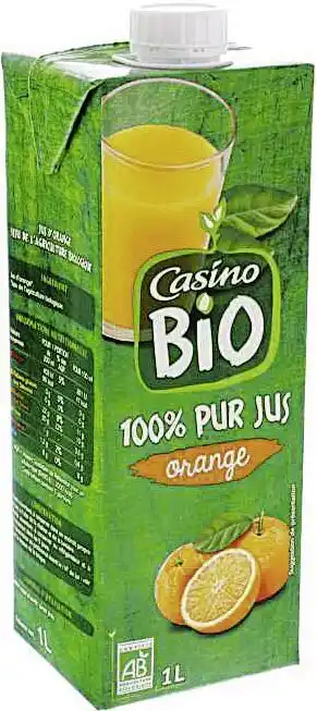 Spar 100% PUR JUS ORANGE BIO offre