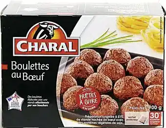 BOULETTES AU BŒUF 15% M.G. SURGELÉES