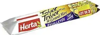 PÂTE FEUILLETÉE SANS ADDITIF TRÉSOR DE GRAND-MÈRE