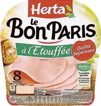Spar JAMBON CUIT SUPÉRIEUR À L’ÉTOUFFÉE LE BON PARIS offre