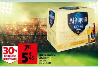 Auchan Bière Affligem Légère offre