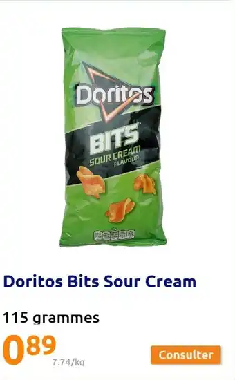 Action Doritos bitus sour cream offre