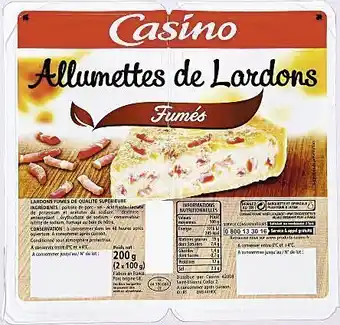 ALLUMETTES DE LARDONS FUMĂS