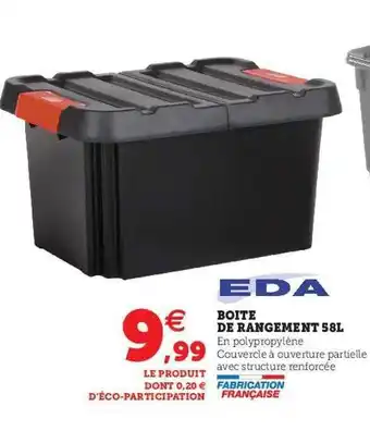Boîte De Rangement 58l Eda