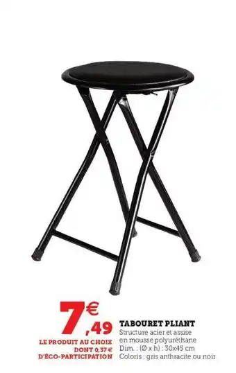 Tabouret Pliant