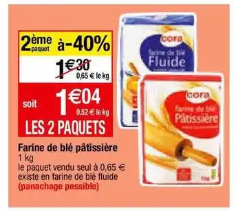 Migros Farine De Blé Pâtissière Cora offre