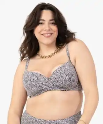 Gémo Haut de maillot de bain femme grande taille emboitant vue1 - gemo (plage) - gemo offre