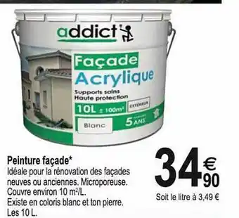 Peinture Façade Addict