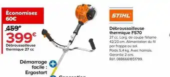 Débroussailleuse Thermique 27 Cc Stihl