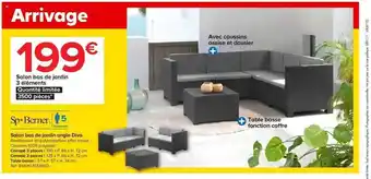 Castorama Salon Bas De Jardin 3 éléments Sp Berner offre