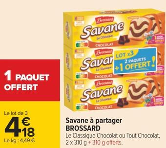 Carrefour Brossard savane à partager offre