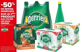 Carrefour Market Perrier bon plan sur toutes les eaux perrier offre