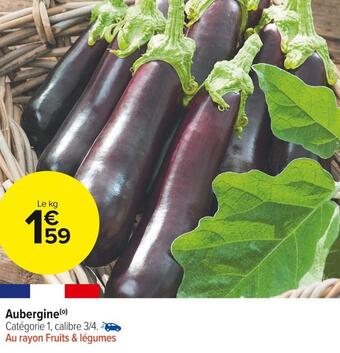 Carrefour Market Aubergine offre