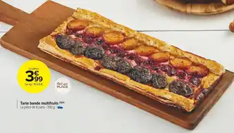 Carrefour Market Tarte bande multifruits offre