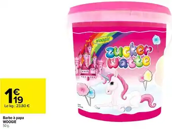 Carrefour Woogie barbe à papa offre