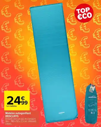Carrefour Matelas autogonflant offre