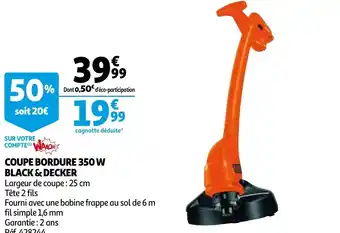 Auchan Coupe Bordure 350 W offre