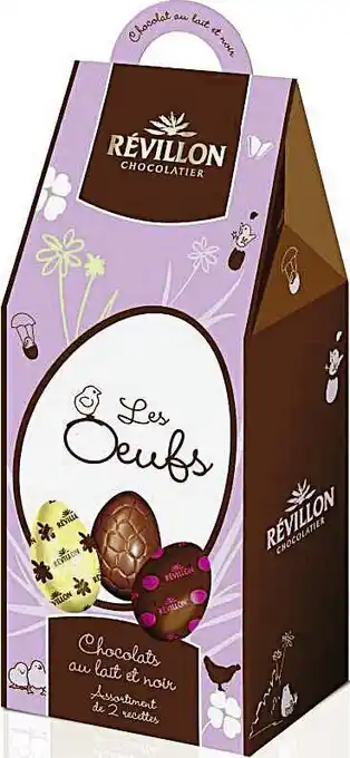 Spar LES ŒUFS CHOCOLATS AU LAIT ET NOIR offre
