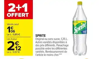 Carrefour Market Sprite offre