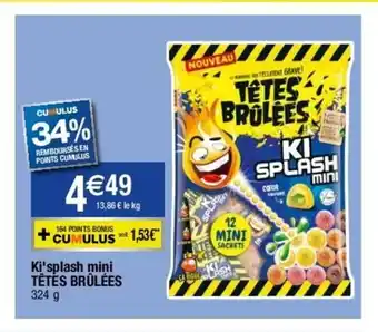 Ki'Splash Mini Têtes Brûlées