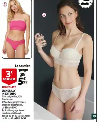 Auchan Ligne Lilly In Extenso offre