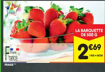 Leader Price Fraise offre