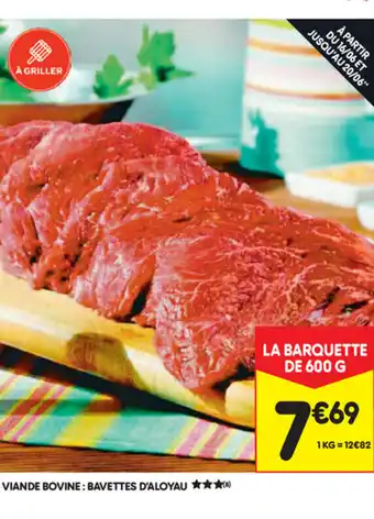 Leader Price Viande Bovine Bavettes D'Aloyau offre