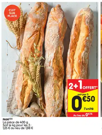 Leader Price Pain offre