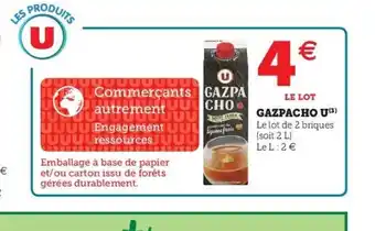 Super U Gazpacho u offre