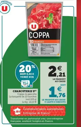 Super U Charcuterie u offre