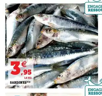 Super U Sardines offre