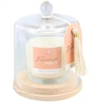Action Bougie parfumée dans cloche Absolu Chic offre