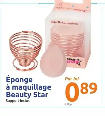 Action Éponge à maquillage beauty star offre