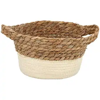 Action Panier tressé avec coton Seasons & Style offre