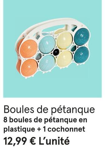 Boules de pétanque