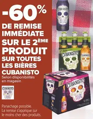 Cubanisto bon plan sur toutes les bières cubanisto