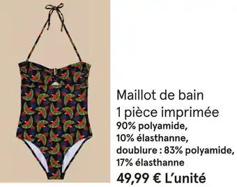 Monoprix Maillot de bain offre