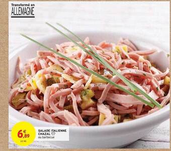 Intermarché Salade Italienne Chazal offre